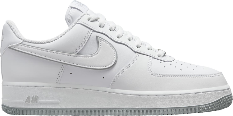 Кроссовки Nike Air Force 1 '07 'White Wolf Grey', белый - фото