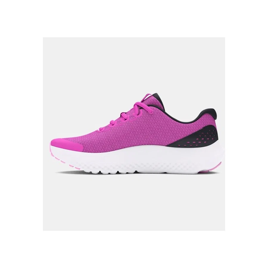 Детские кроссовки с сетчатым верхом UA GGS Surge 4 Under Armour, Фуксия — фото 2