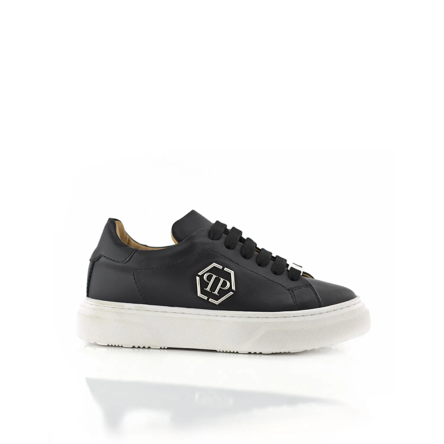 Детские кроссовки с металлическими деталями PHILIPP PLEIN Original, Black — фото 3