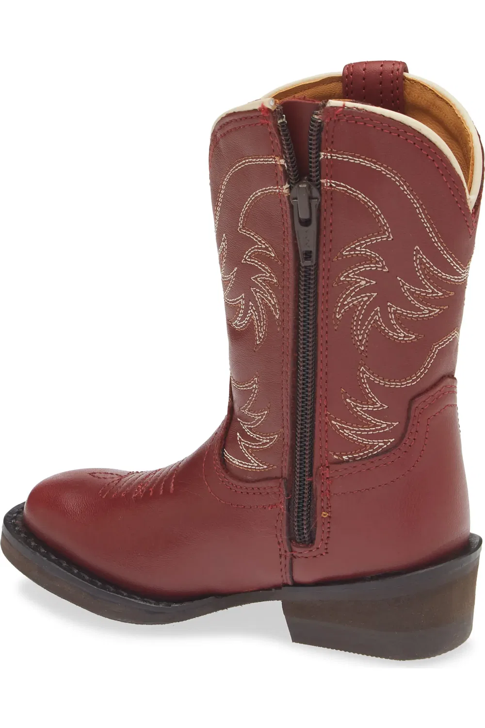 Детские ботинки ковбойские на каблуке The Annie Western Boot Tecovas, Scarlet — фото 3