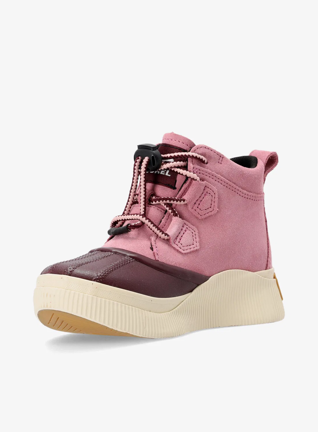 Детские зимние ботинки с высоким голенищем Sorel Youth Out N About IV Classic, Rosa — фото 4