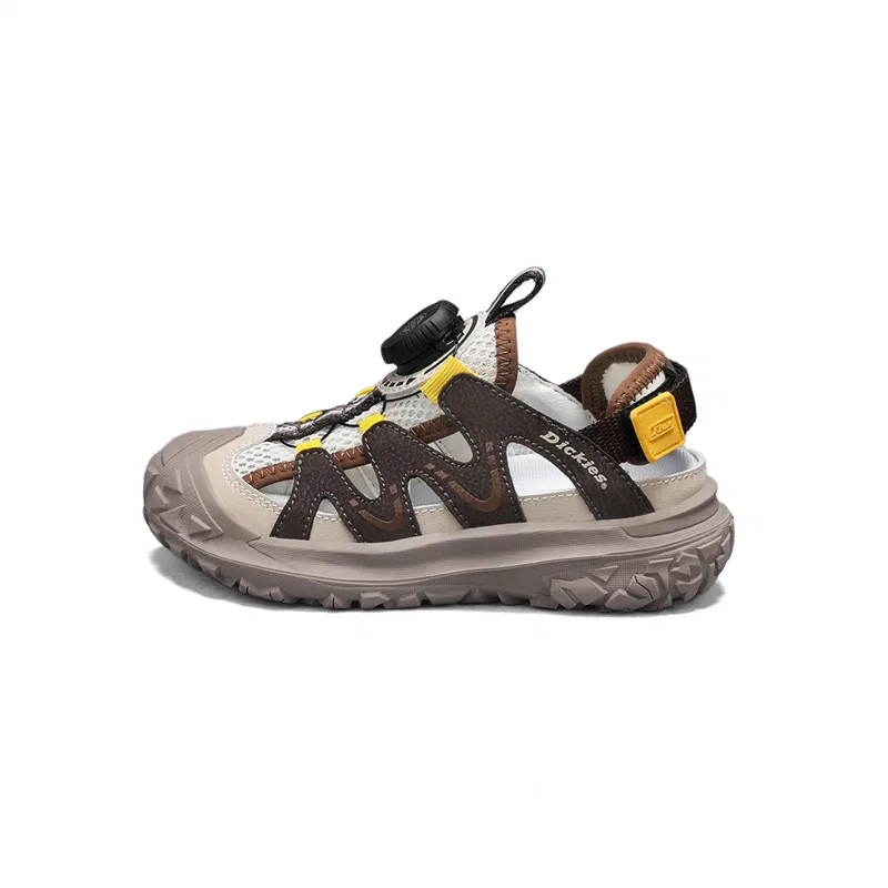 Детские сандалии с перфорацией, модель Summer Breathable Cut Out, Dickies, Oak Brown