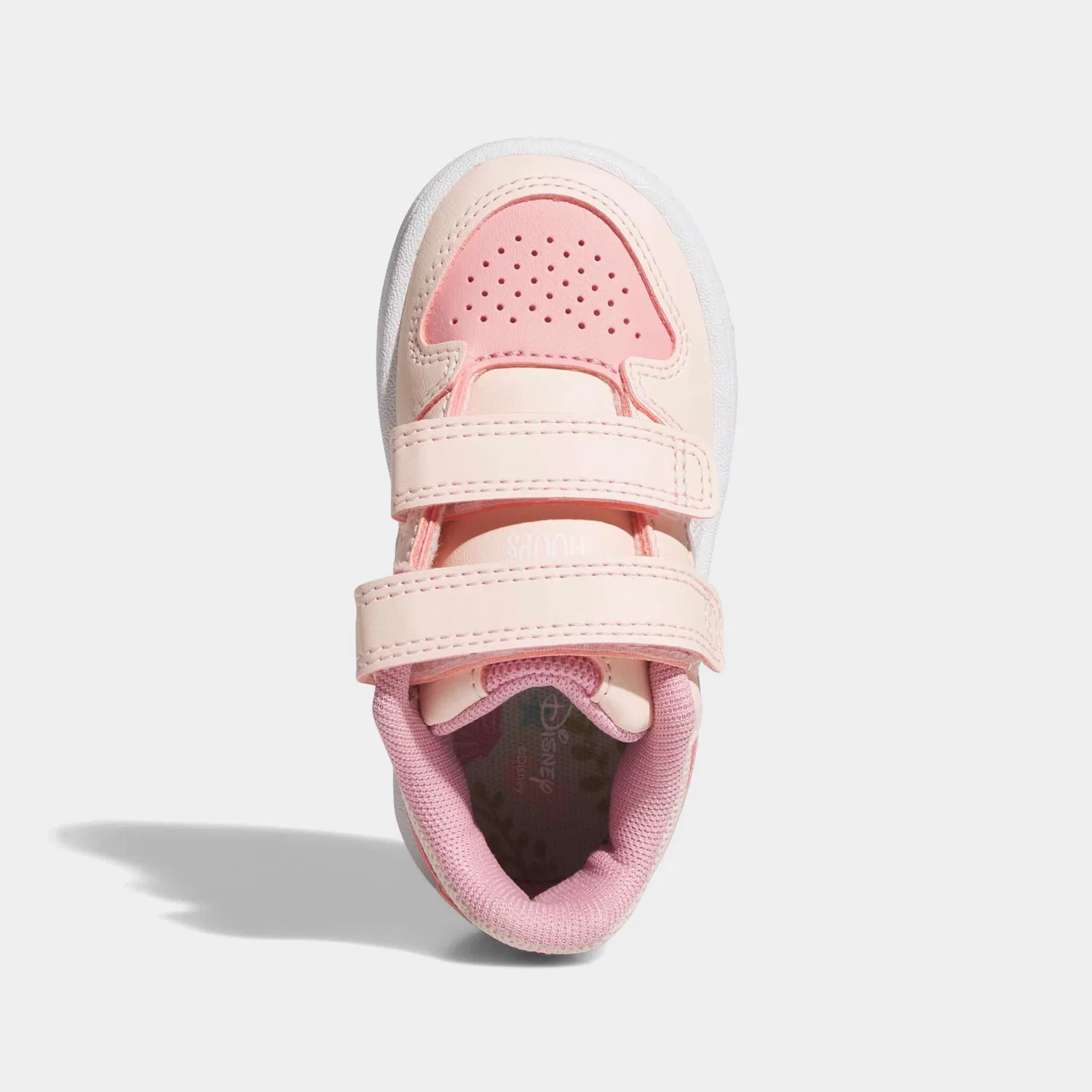 Детские кроссовки с липучками Adidas Sportswear, Ftwr White — фото 4