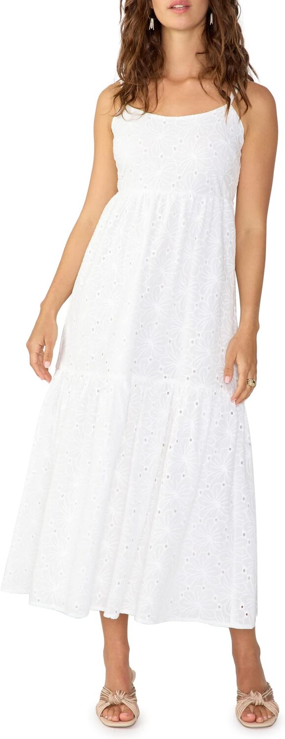 

Платье Embroidered Maxi Sanctuary, белый