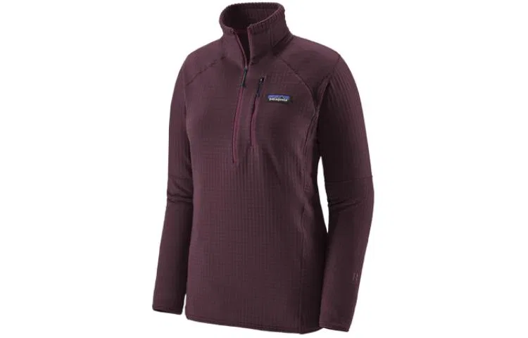 Женская флисовая куртка с воротником-стойкой Patagonia, Night Plum Night Plum