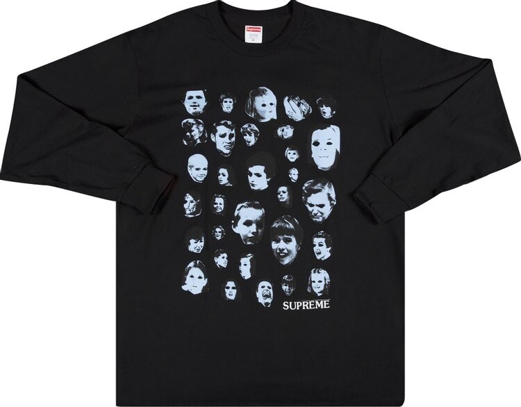 

Футболка Supreme Faces T-Shirt 'Black', черный