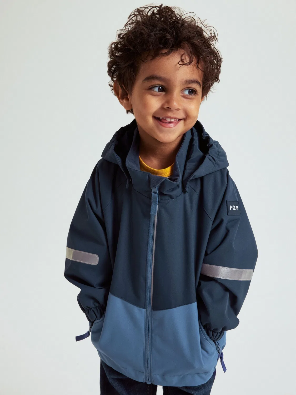 Куртка водонепроницаемая Shell Coat Polarn O. Pyret, синий