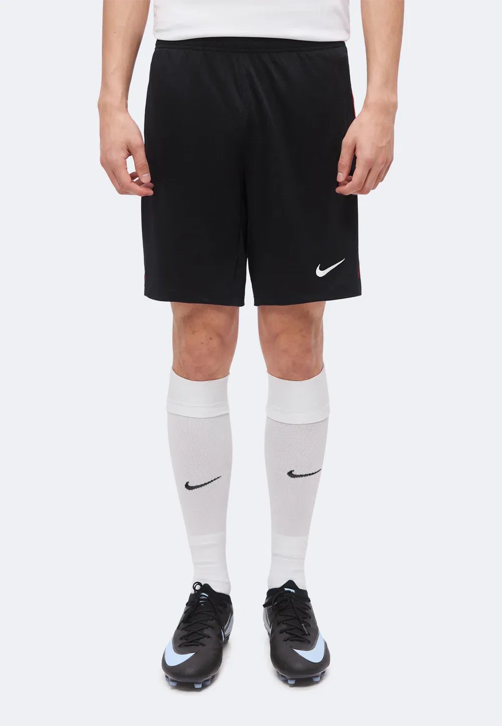 Мужские шорты сборной Турции - форма национальной команды Nike Performance, Black/Sport Red/White