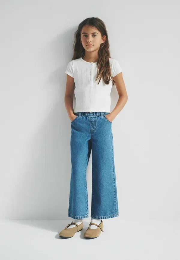 Комплект из 2 футболок с коротким рукавом Henley, Regular Fit, The Set, серый, белый — фото 2