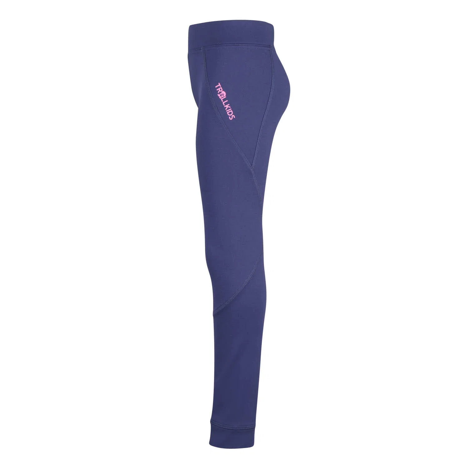 Детские термолеггинсы для девочек с начесом Rondane Outdoor Trollkids, Dark Violet — фото 3