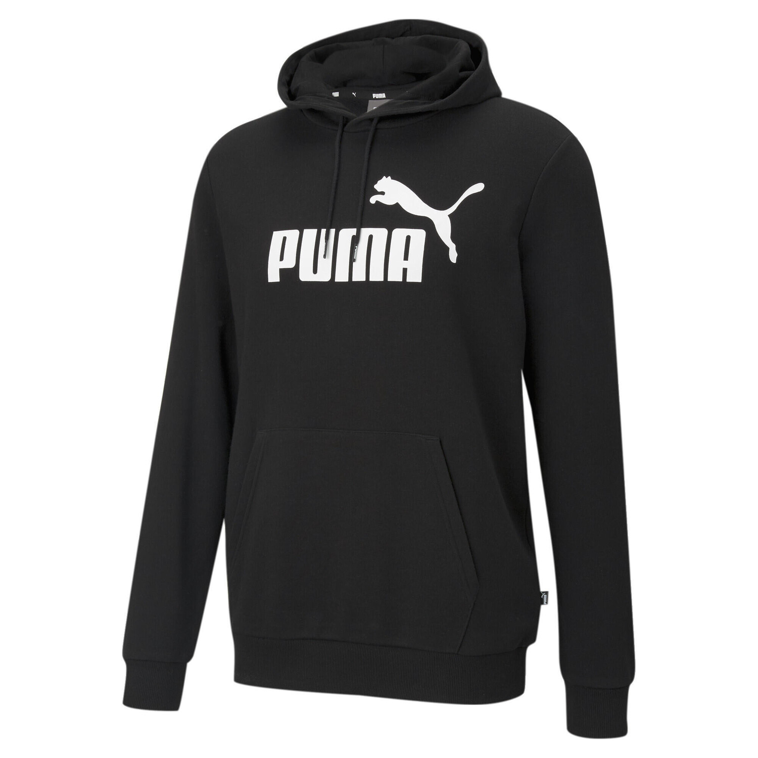 

Мужская худи Essentials с большим логотипом PUMA, серый черный