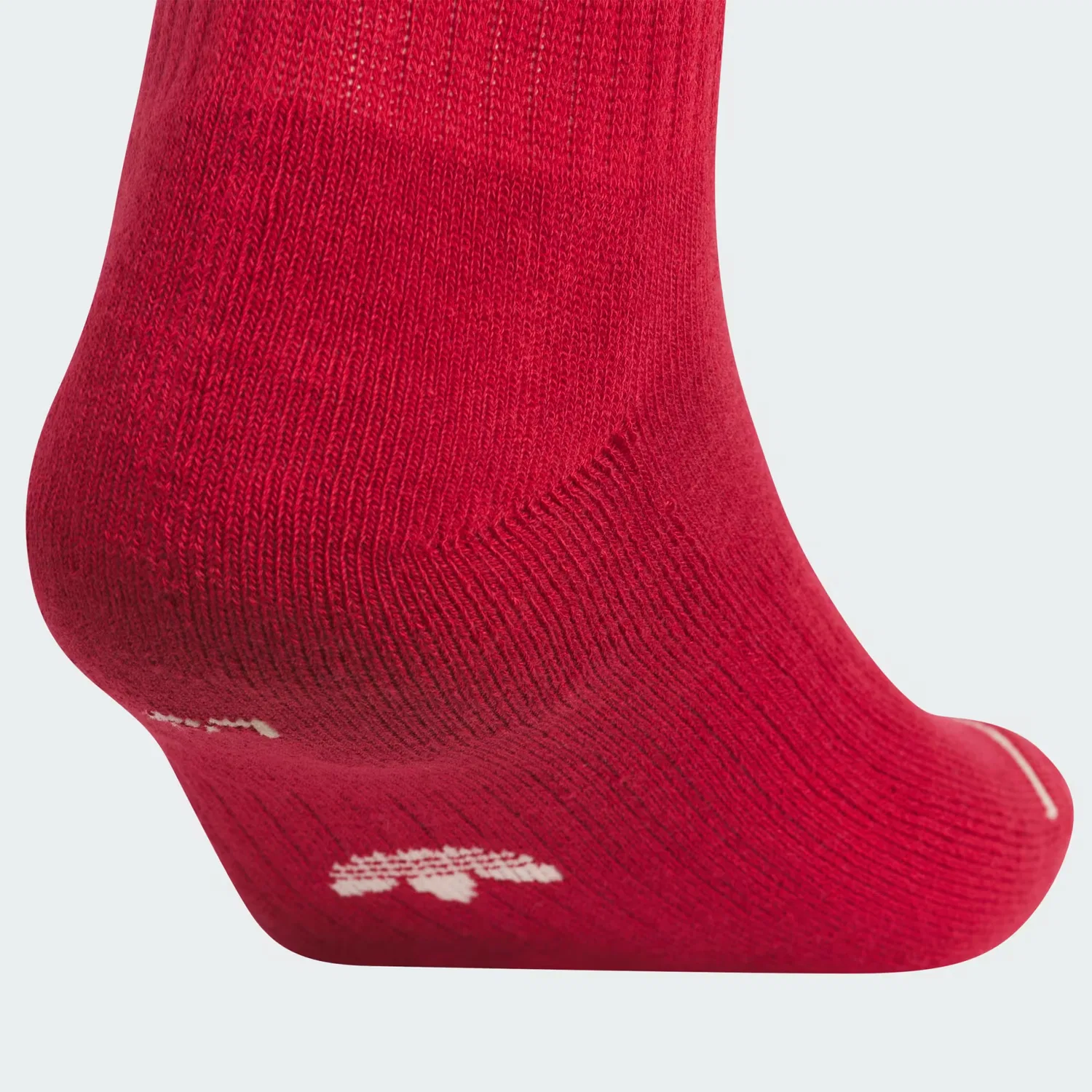 Носки с амортизирующей подушечкой, набор из 3 пар, trefoil 3.0 Adidas Originals, красный/ванильный/индиго — фото 4