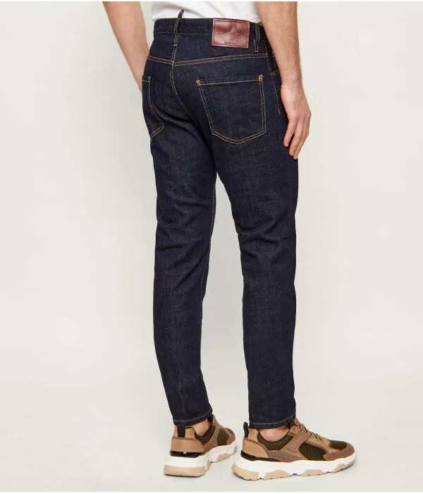 Мужские джинсы slim fit Teddy Dsquared2, Blu Marino — фото 4
