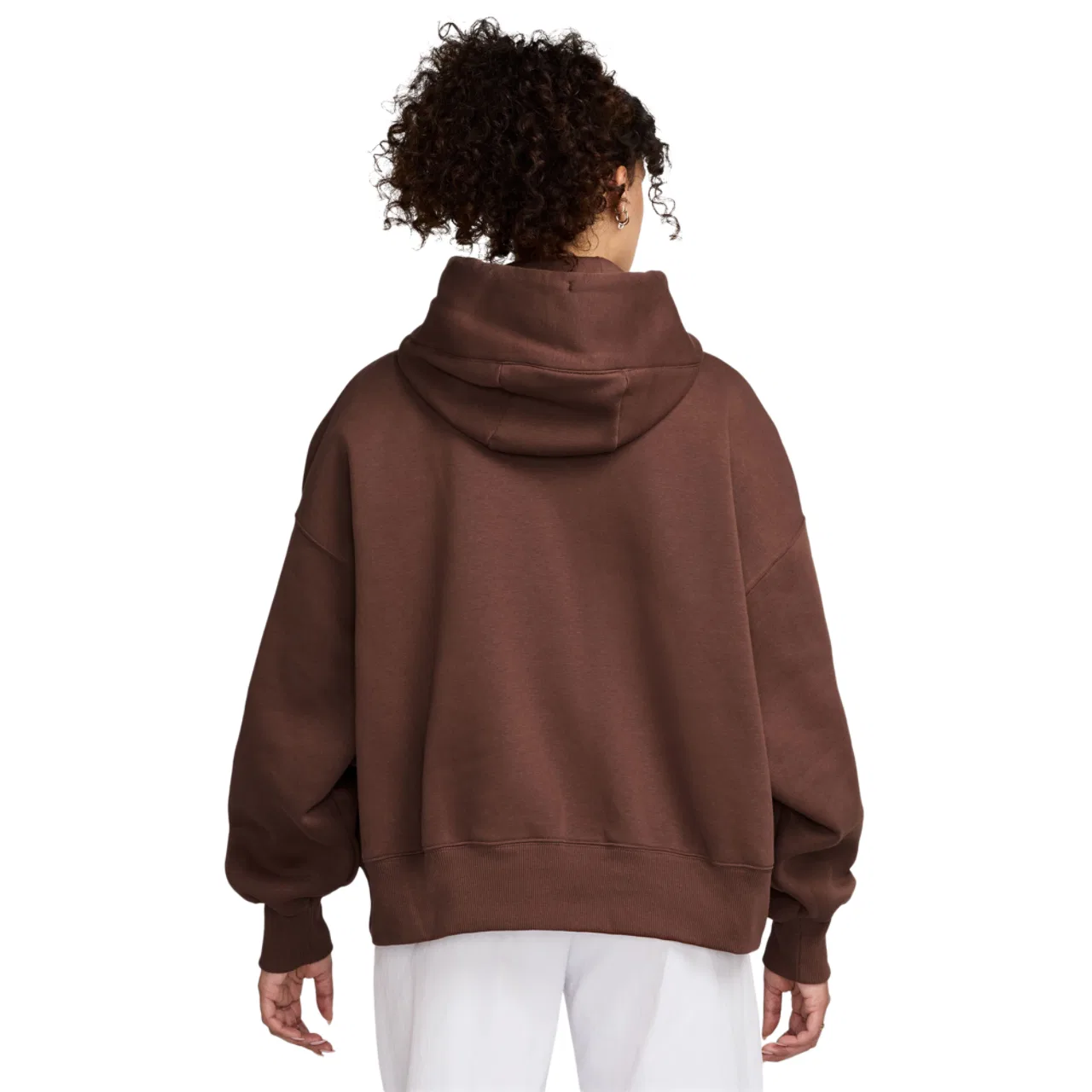 Женская толстовка PHNX Fleece OS Nike, цвет Brown/Brown — фото 2