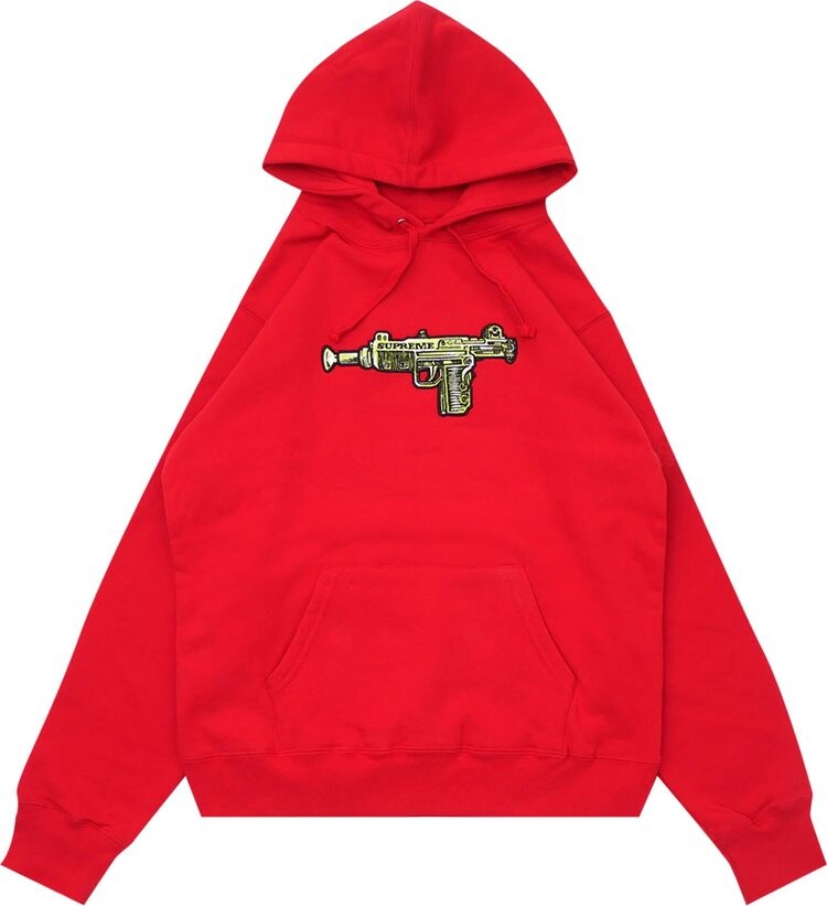Толстовка Supreme Toy Uzi Hooded Sweatshirt 'Red', красный — фото 2