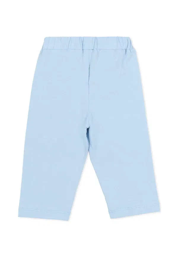 Леггинсы хлопковые Leggings - trousers Tru Trussardi Junior, light blue, светло-голубой — фото 2