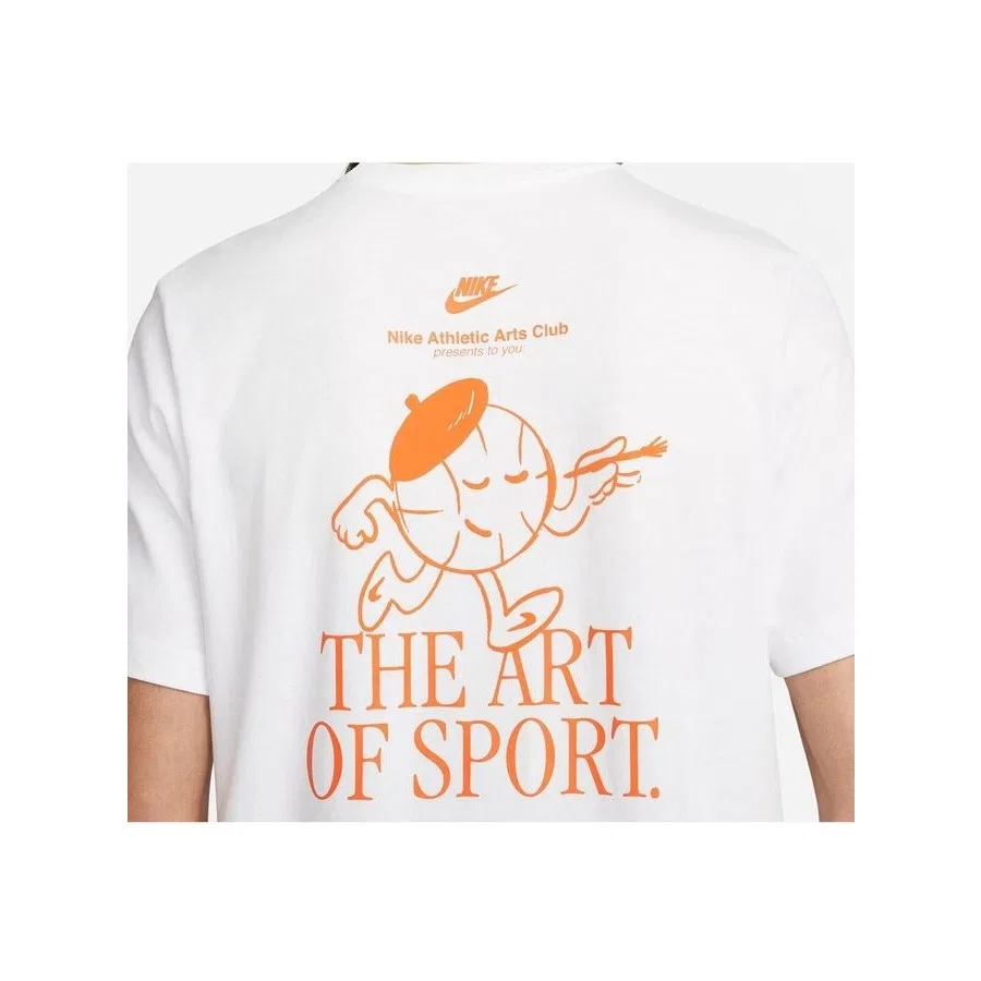 Футболка с коротким рукавом Art Is Sport LBR Nike, Белый — фото 4