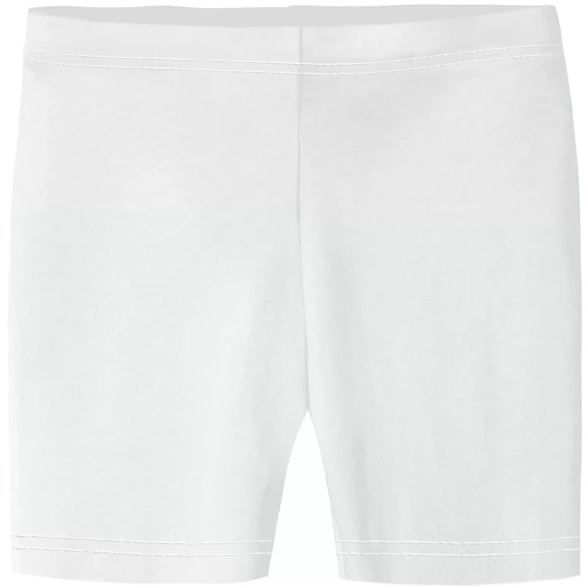 Детские шорты-велосипедки из органического хлопка City Threads, White