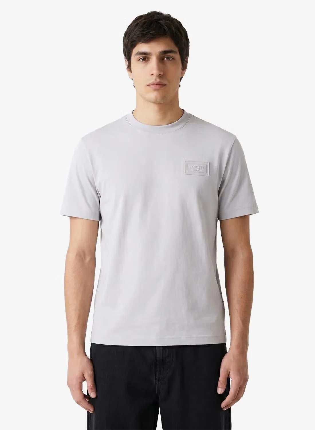 Футболка с тиснением, Lacoste, вересковый