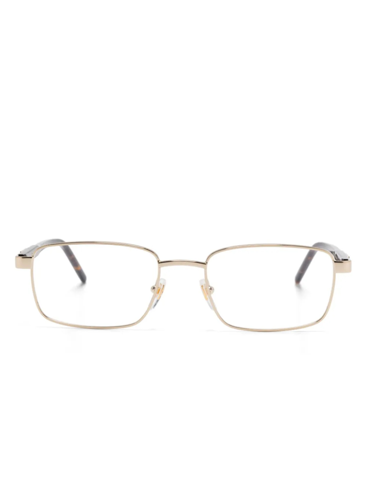 

Gucci Eyewear очки в прямоугольной оправе, золотой