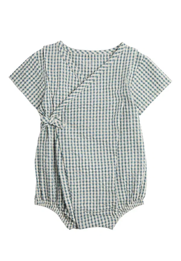 Боди хлопковое Unisex body Marks & Spencer, Dark Petrol — фото 3