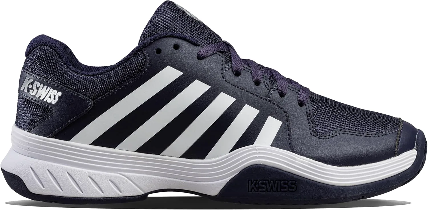 Мужские кроссовки K-Swiss Court Express для пиклбола, белый/серебристый — фото 2