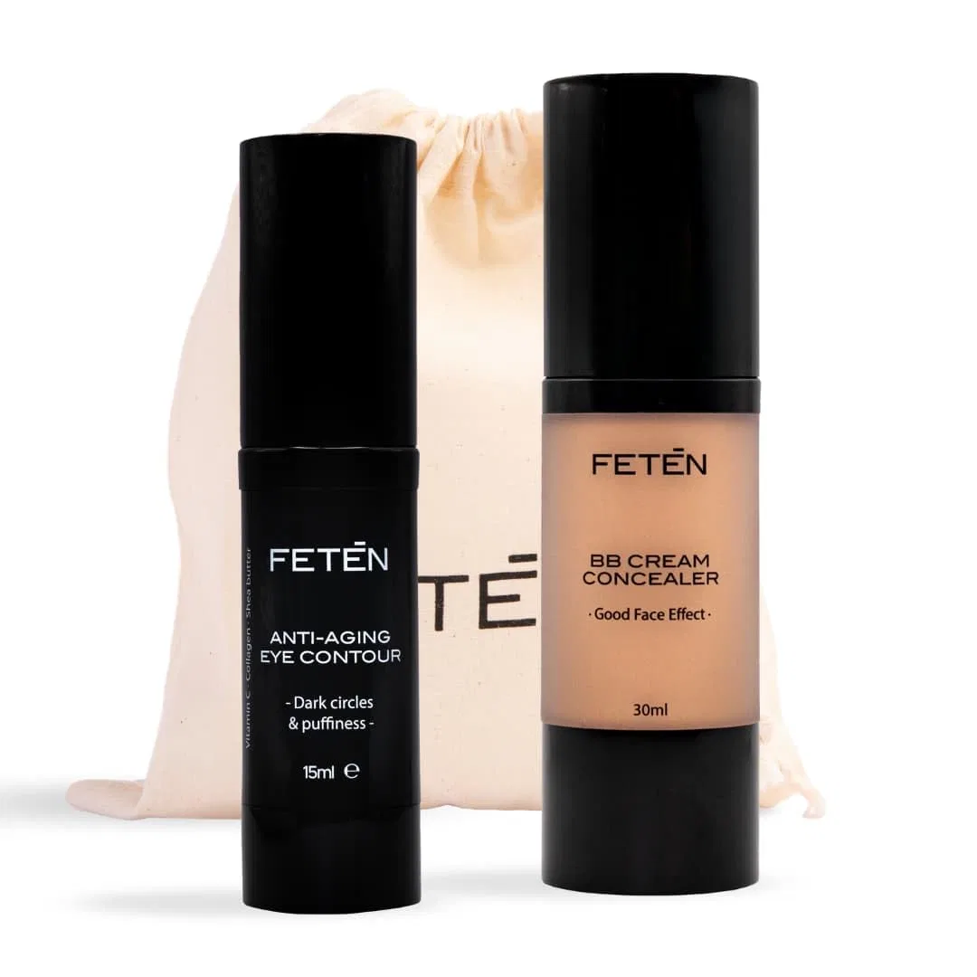 Мужской крем для глаз и BB-крем для лица от FETEN Ftn Feten, Set Bb Cream + Face Cream