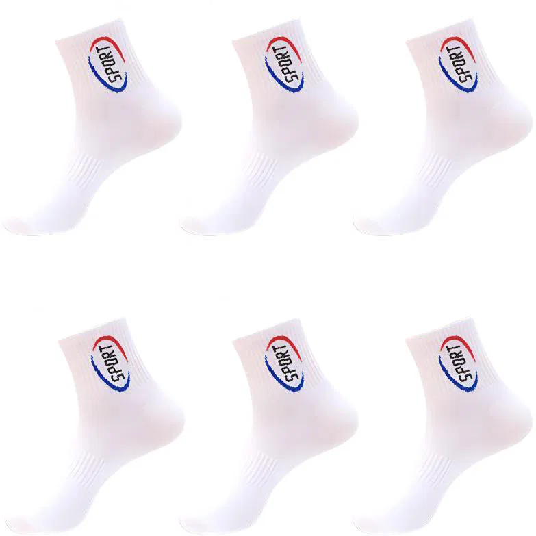Детские носки-гольфы 6 пар Lanza, White 6 Pack