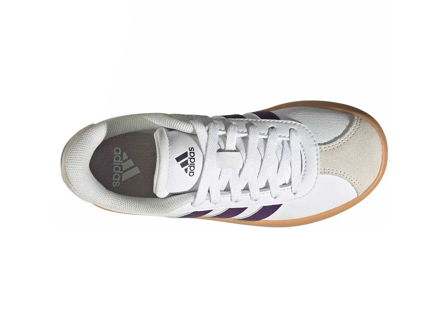 Кроссовки VL Court 3.0 для детей, adidas, белый — фото 3