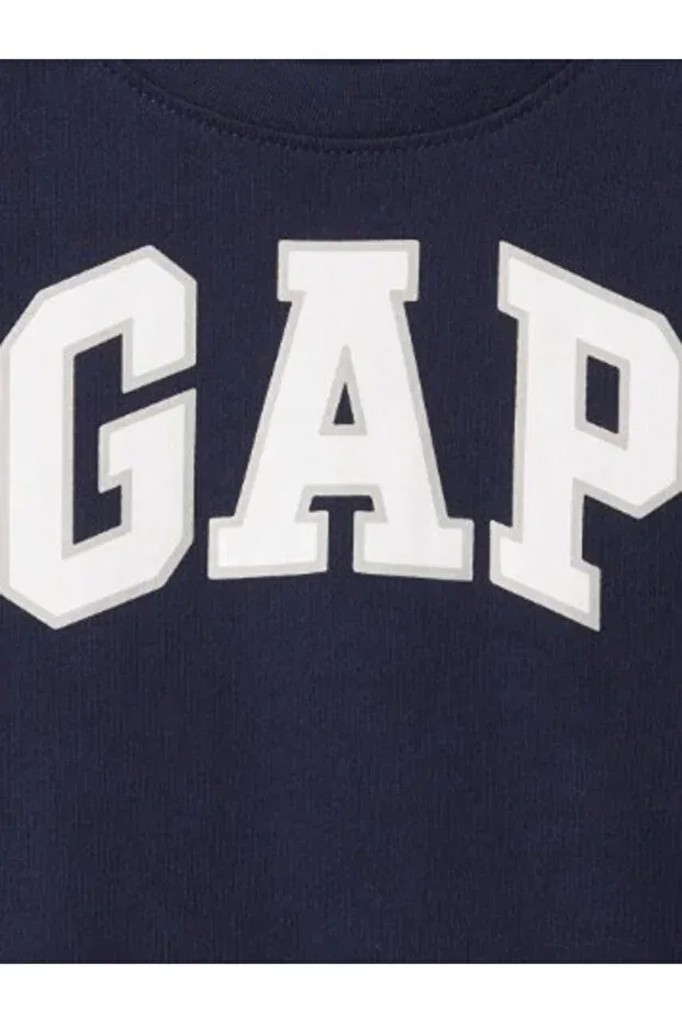 Детская футболка для мальчиков с принтом Gap Kids, Navy Blue — фото 2