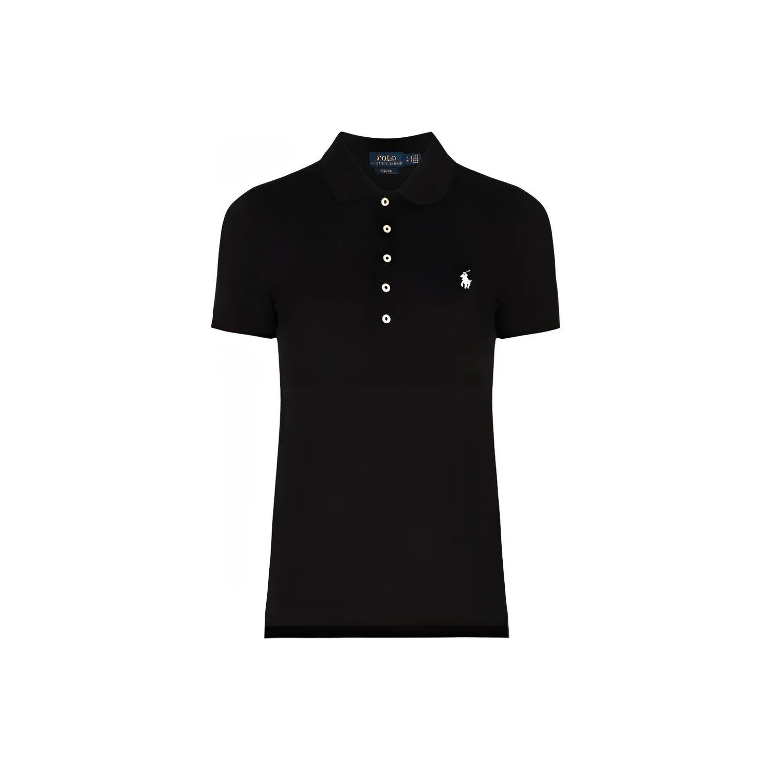 Женское поло Slim Fit Polo Black Polo Ralph Lauren, Polo Black