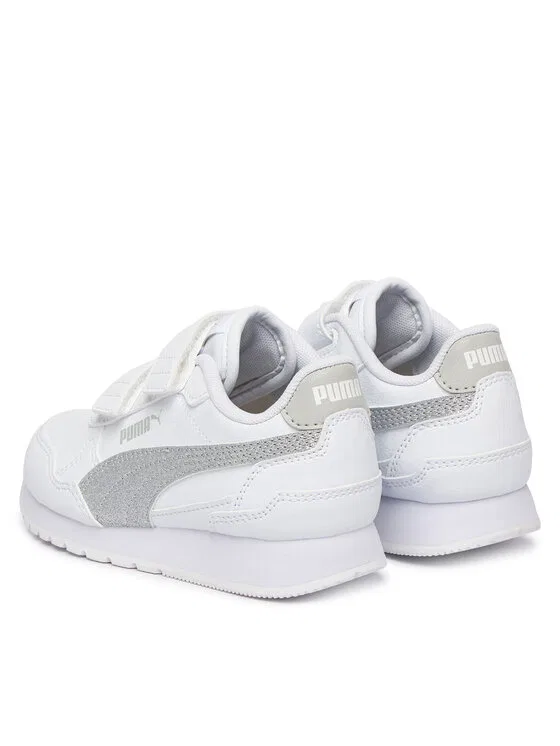 Кроссовки St Runner V4 Glitter Puma, белый — фото 3