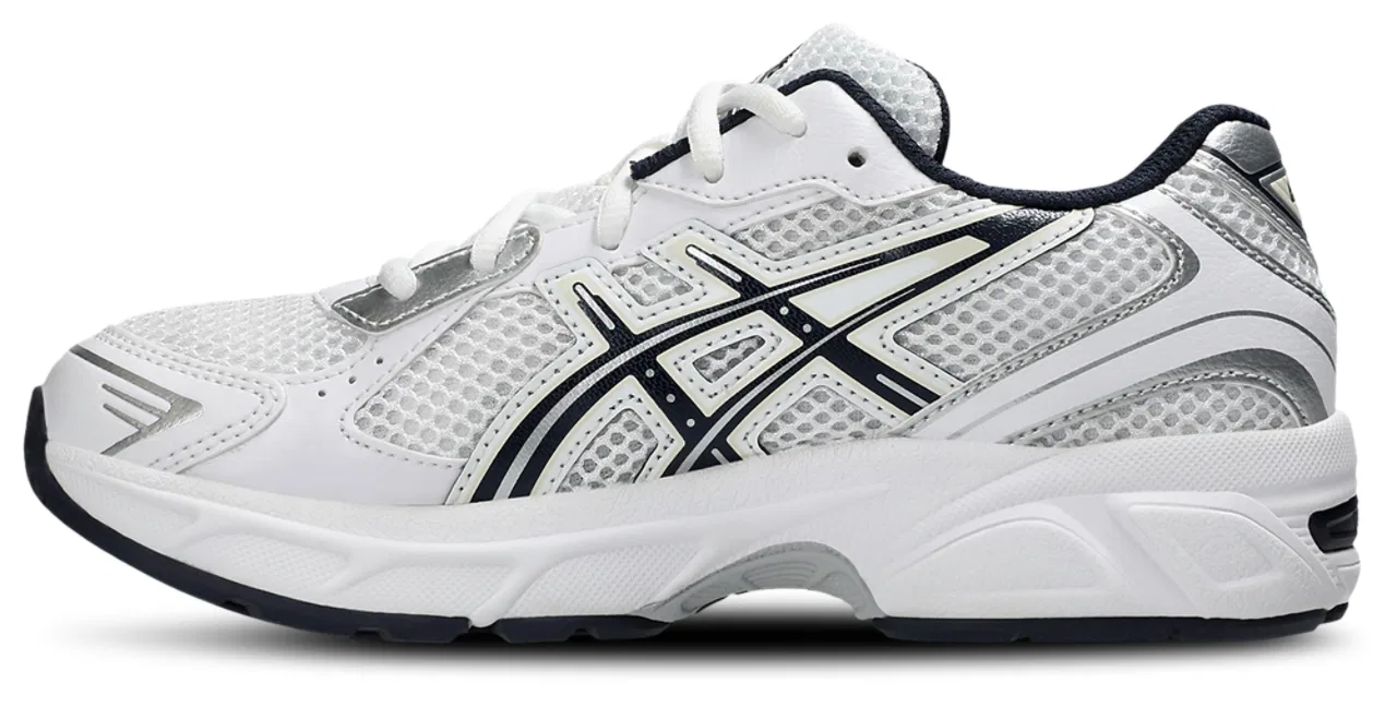 Кроссовки для девочек GEL-1130 ASICS, цвет Navy/White/Black — фото 2