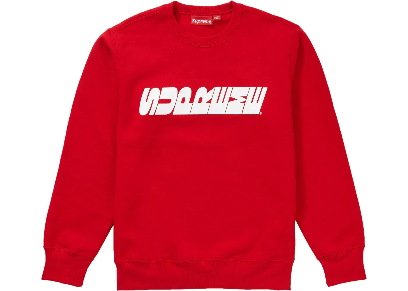 Мужской свитшот Supreme Crewneck Red