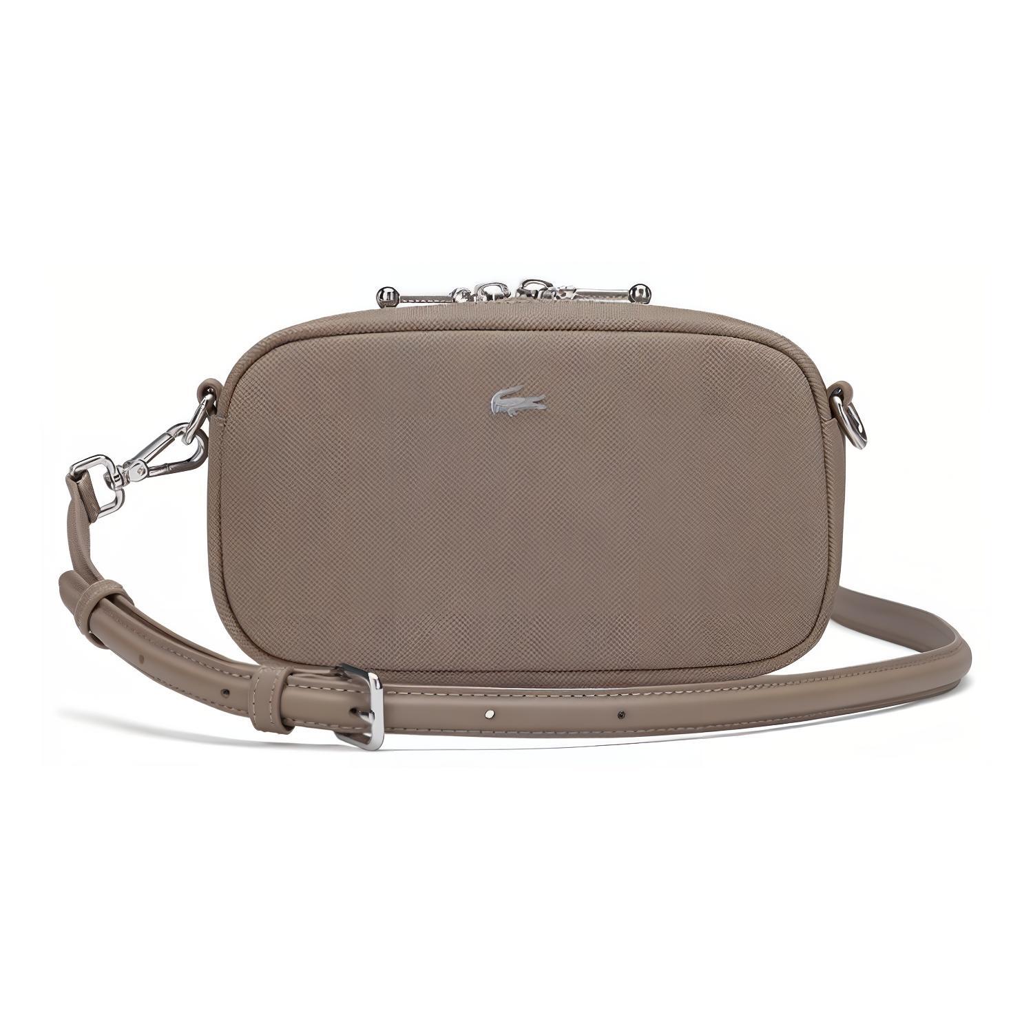 

LACOSTE Плечевая сумка из ПВХ маленькая женская хаки, Khaki