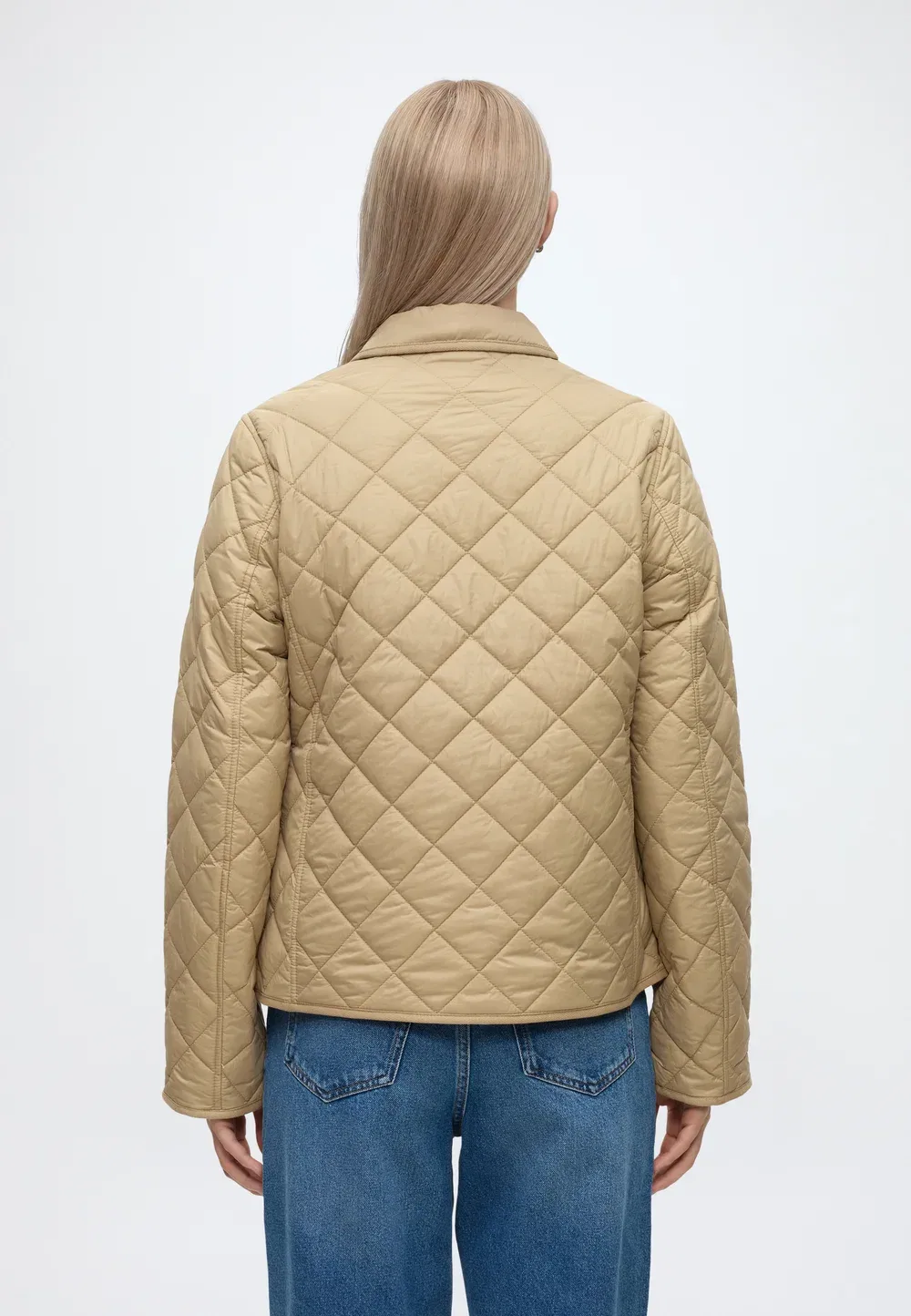 Теплая стеганая куртка LW - легкая стеганая куртка Tommy Hilfiger, Camel — фото 3