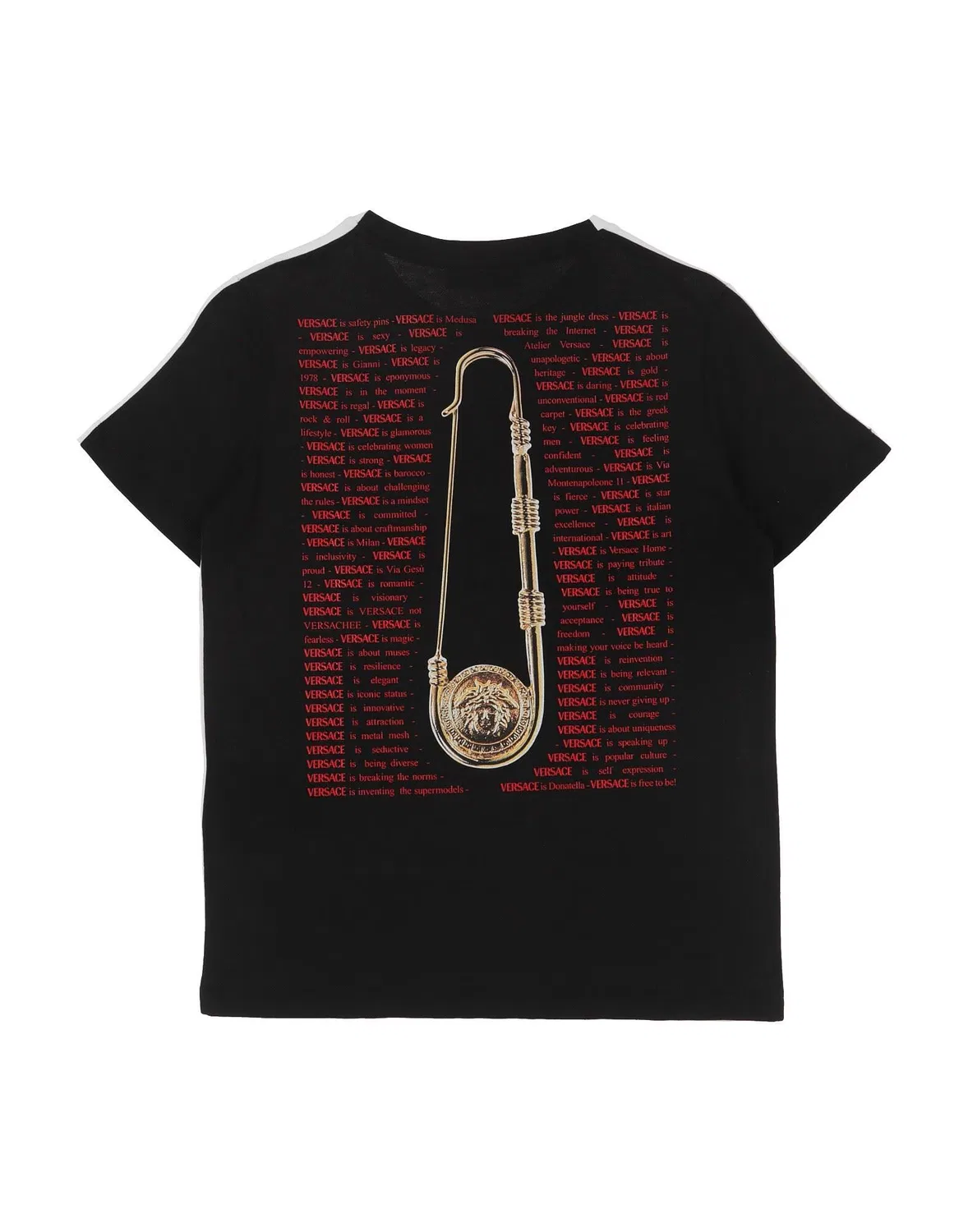 Детская футболка для девочек хлопковая Versace Young, белый — фото 2