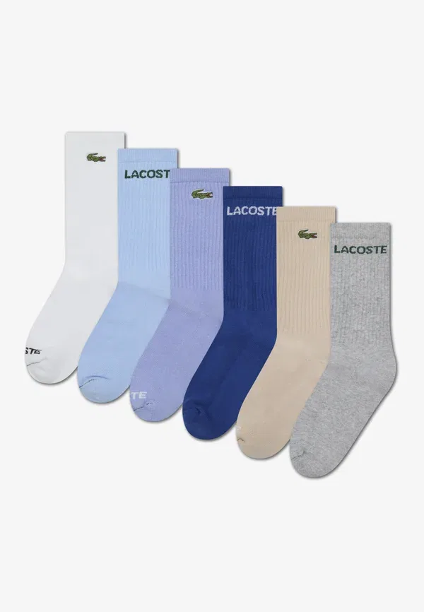 Носки хлопковые Lacoste, светло-голубой