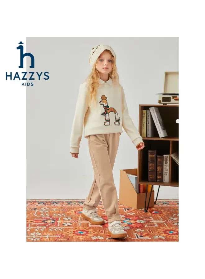Штаны трикотажные мягкие с эластаном Hazzys, хаки