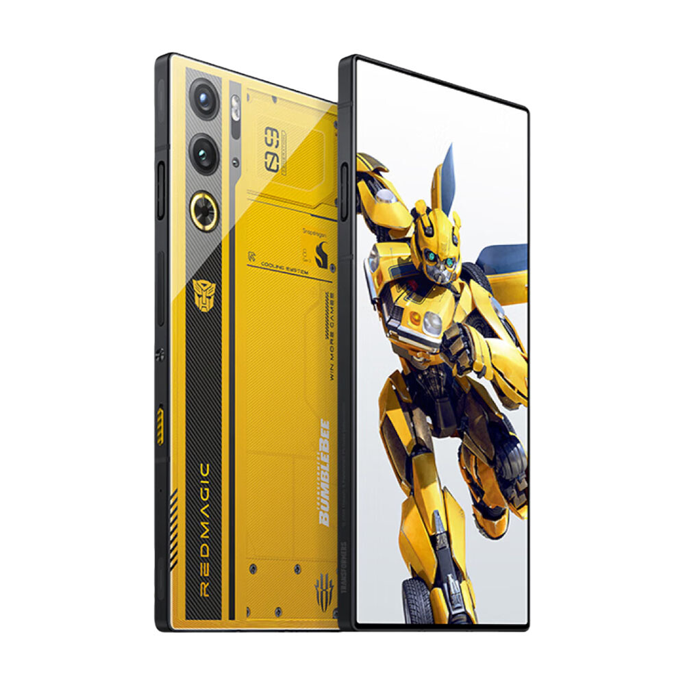 

Смартфон Redmagic 9 Pro+ Bumblebee Edition, 16Гб/512Гб, 2 Nano-SIM, желтый