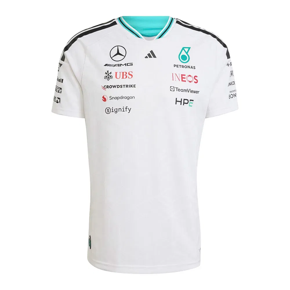 Футболка Mercedes-AMG Petronas F1 Team Driver Authentic Adidas, белый