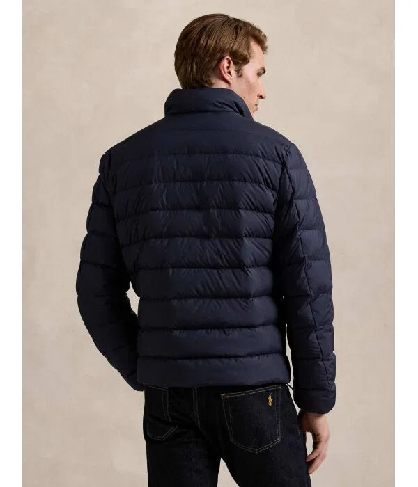 Мужская стеганая куртка-пуховик Polo Ralph Lauren, Blu Marino — фото 3
