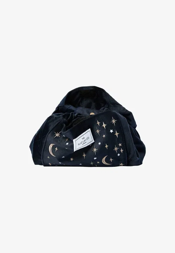 Косметичка с кистями Drawstring flat lay makeup bag, The Flat Lay Co., Celestial Blue — фото 3