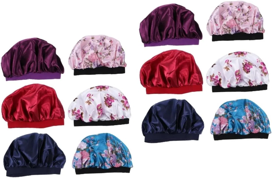 Шапочка для душа Satin, 12 шт, Minkissy, мультиколор