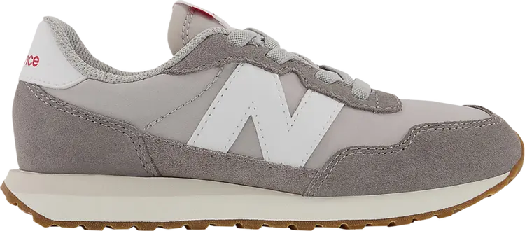 

Кроссовки New Balance 237 Bungee Little Kid 'Marble', серый