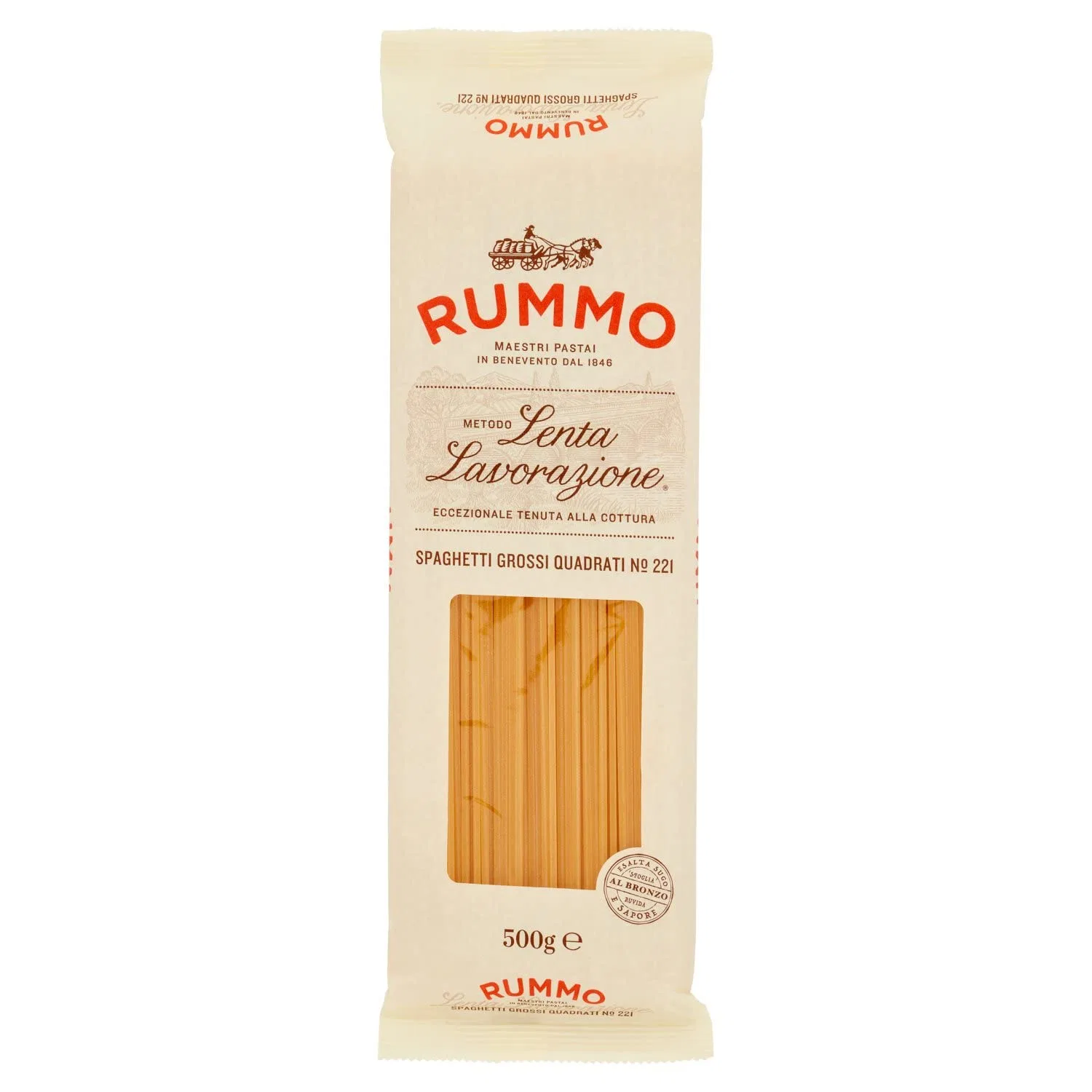 Макаронные изделия Spaghetti Grossi Quadrati, Rummo, 500 г