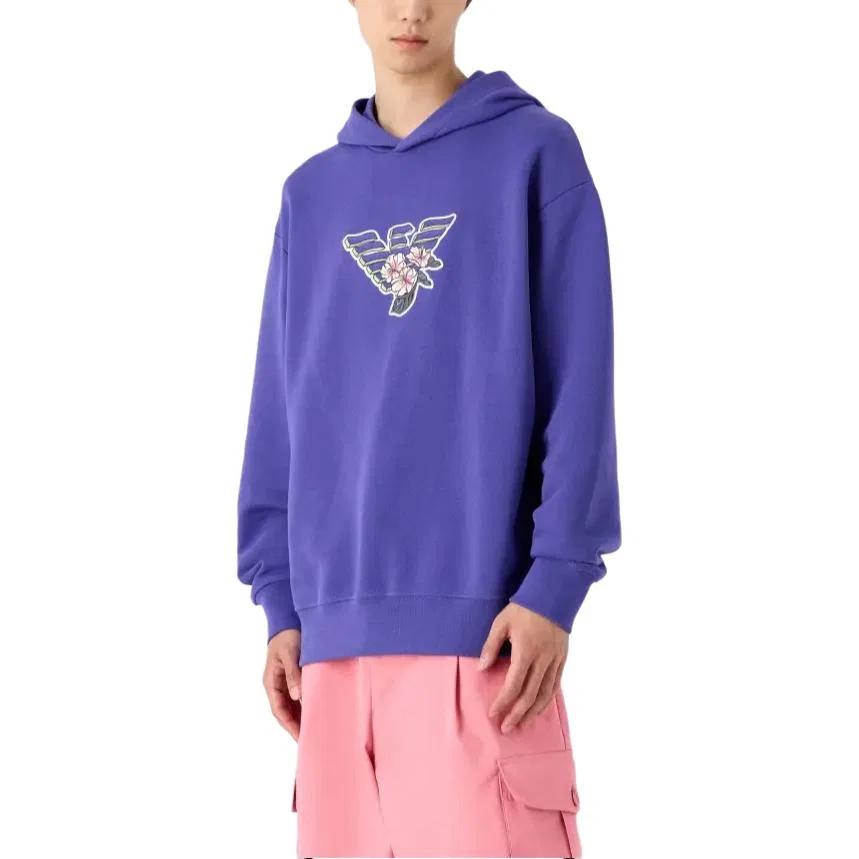 Свитшот мужской, Blue Purple, EMPORIO ARMANI — фото 4