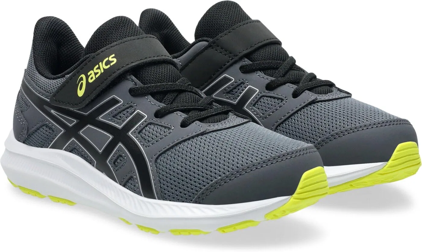 Детские кроссовки для мальчиков с дышащей сеткой Jolt 4 Ps ASICS, Carrier Grey Black — фото 4