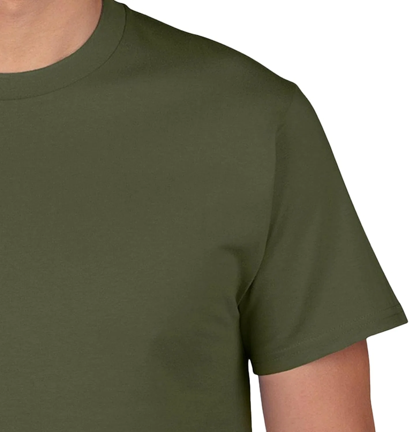 Мужская футболка с круглым вырезом Comfort Crew-Neck, Green — фото 3