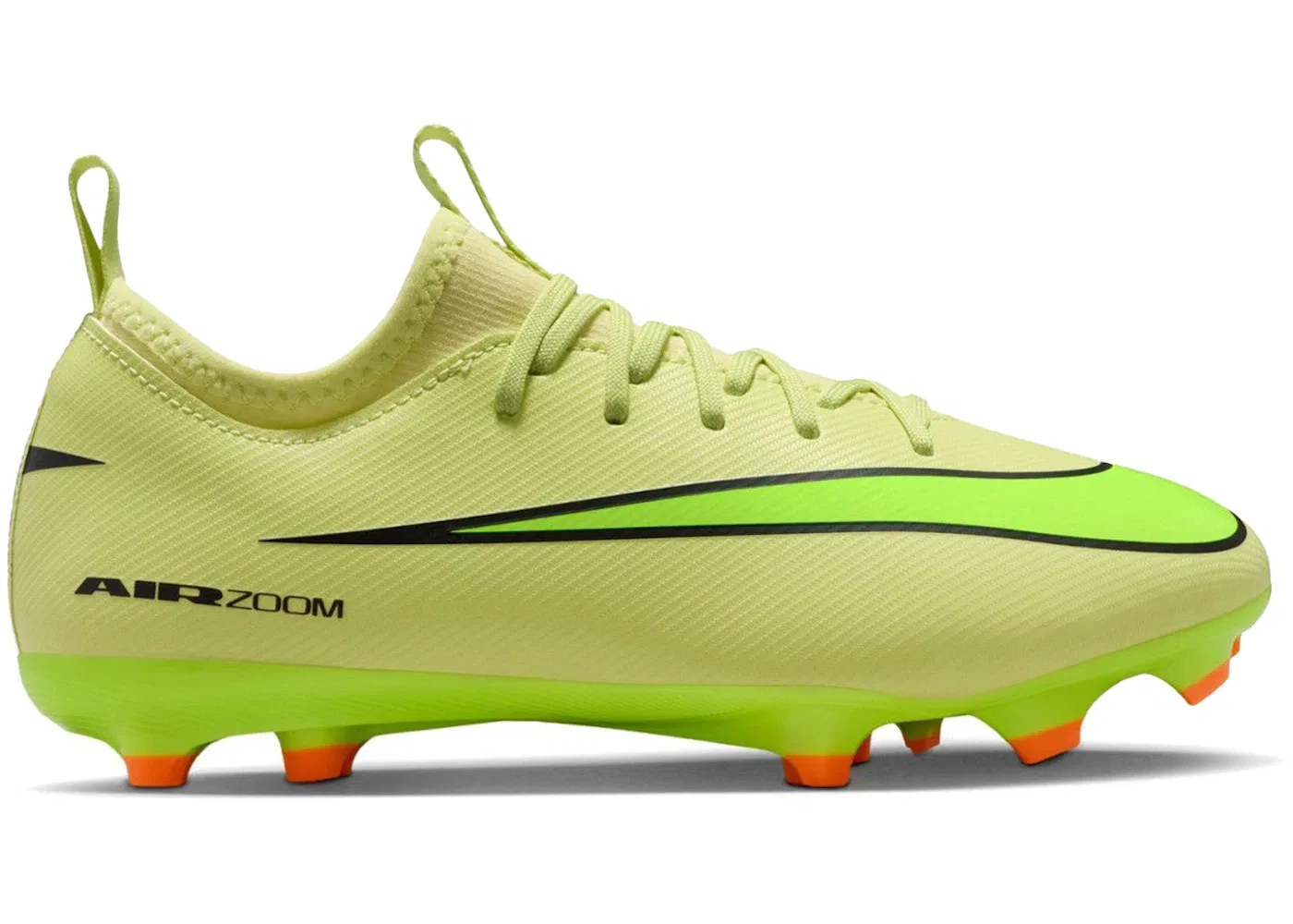 Детские бутсы для мальчиков с шипами Nike Mercurial Vapor 16 Academy MG, Limelight/Hyper Crimson/Volt
